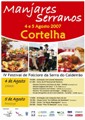Cartaz Manjares Serranos 2007